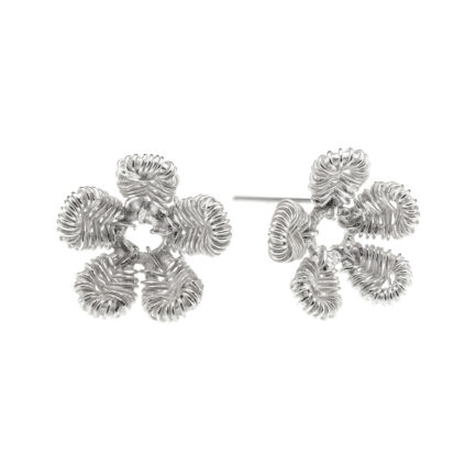 Arete flor mini jardín